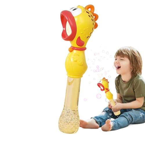Machine à bulles extérieure pour enfants avec souffleur poulet rechargeable