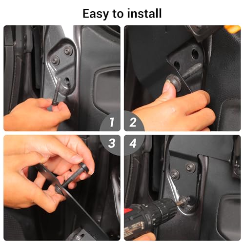 Portavasos puerta izquierdo para Jeep Wrangler JL JLU y Gladiator JT 2018-2024 miniatura 6