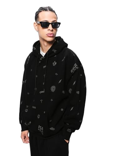 Image of Bewakoof Men Hooded Sweatshirt