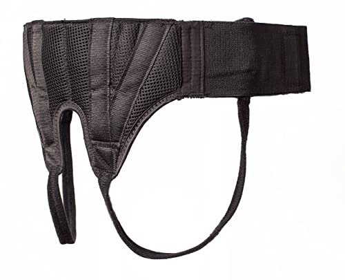 Faja lumbar para hernia inguinal, talla mediana ajustable miniatura 5