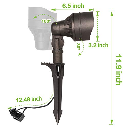 Hykolity Low Voltage Led Landscape Spotlight thumb #3