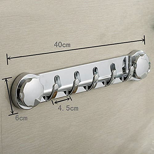 Colgador de pared estante de vacío de diseño cromado LIJUCAI 3