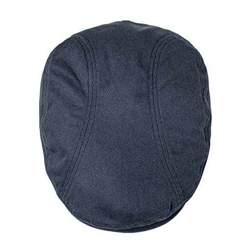 Image of BOTVELA Men Cotton Twill Newsboy Flat Ivy Driving Hat Fitted Cap