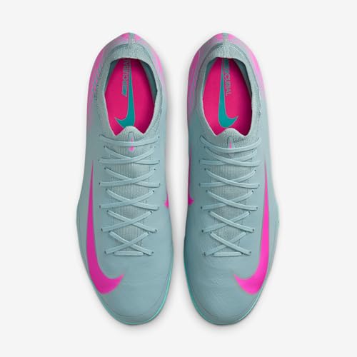 Nike Mercurial Vapor 16 Pro TF Low-Top Soccer Shoes (FQ8687-301, Ocean Cube/Pink Blast)4
