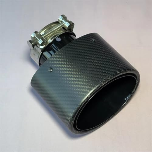 Punta de escape ovalada negro mate de 130mm: adiós al tubo oxidado con boquilla de 54mm 5