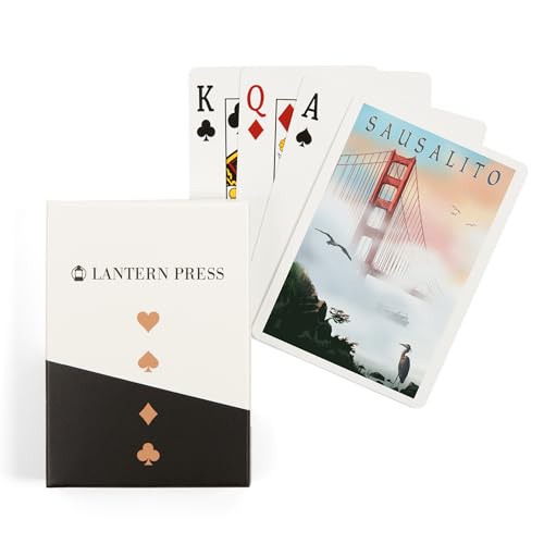 Baraja de 52 cartas tamaño póker Sausalito California