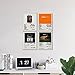 ASTRDECOR Frank Ocean Album Cover Signed Limited Posters Set of 4, Rapper Music Posters Kanye Album Cover Posters for Room Aesthetic, Girls Room Decor (8x10inch, unframed)