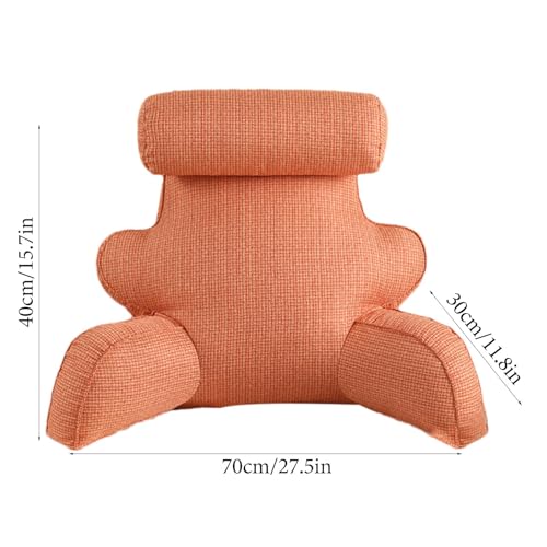 Support dorsal pour le repos au lit et coussin de lecture ergonomique - 5