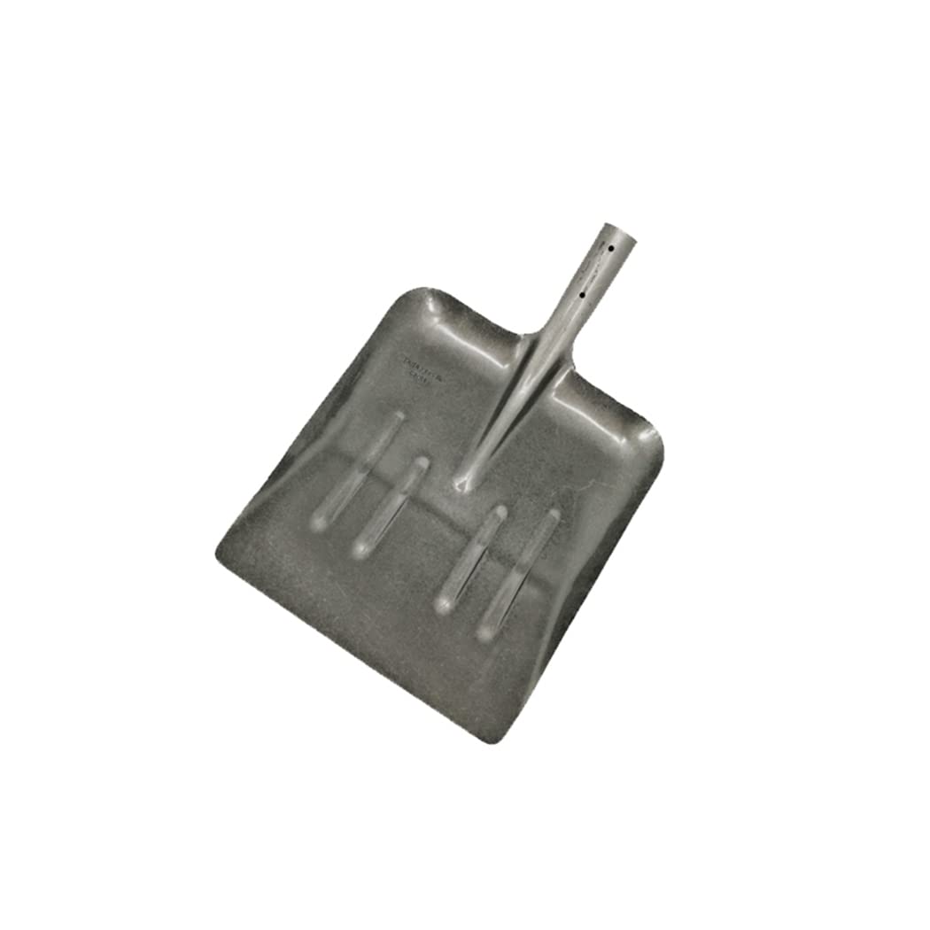 Pala de acero resistente para excavar, jardinería, remoción de nieve y limpieza de basura, hoja ancha con mango largo, herramienta duradera para exteriores