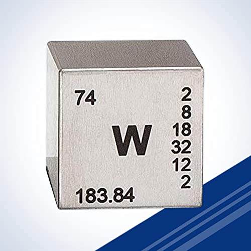 Tungsten Element Cube- Engraved - 1