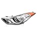 PartsFlow Halogen Headlight Front Left Side Headlamp LH For 2011 2012 2013 Hyundai Elantra HY2502161