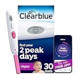 Clearblue Digital Ovulation Test, 30 Ct