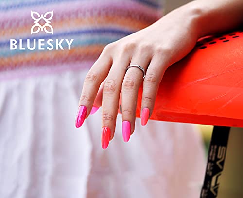 Bluesky Gel Nail Polish, Tutti Fruitti 80506, Bright, Hot Pink, Pink, Long Lasting, Chip Resistant, 10 ml (Requires Drying Under UV LED Lamp) - Image 7