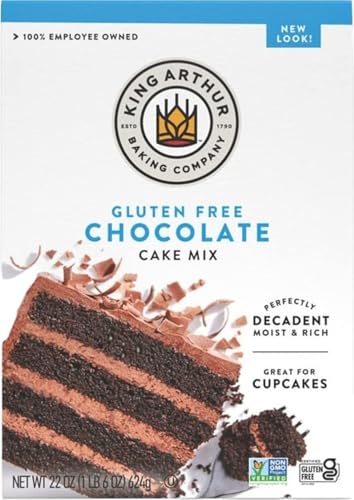 King Arthur Gluten Free Chocolate Cake Mix: Rich, Moist, and...