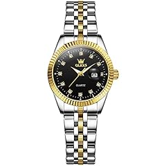 06-Black Dial/Two Tone Bracelet