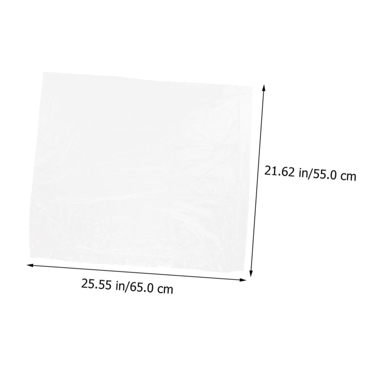 Anneome Thickened Plastic Foot Tub Liner 100pcs Disposable Foot Bath Bag Portable Spa Liners for Bathtubs Hotel Home Outdoor Travel