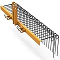 YITAMOTOR 60" Tow Behind Landscape Rake, 3 Point Quick Hitch Lawn Dethatcher Rakes with 28 Steel Tines for Category 1 Tractors, Heavy Duty Powder Coated Finish Tools for Leaves, Pine Needles, Straw