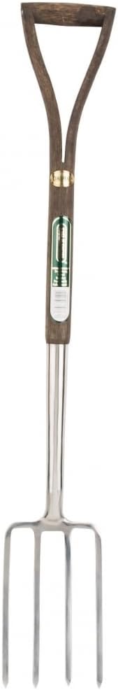 Draper DRA83726 Border Fork with FSC Certified Ash Handle, Brown