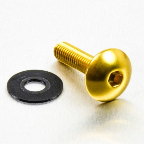 Pro-Bolt Lfb625 Alluminio Bombata Vite A Testa, M6 X 1Mm X 25Mm, Lilla