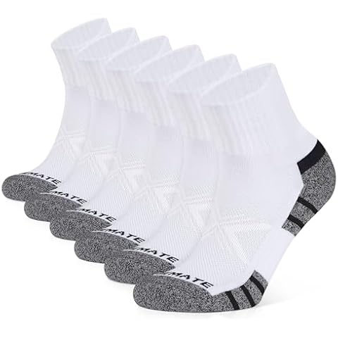 Closemate Men's Sports Quarter Ankle Socks Cover