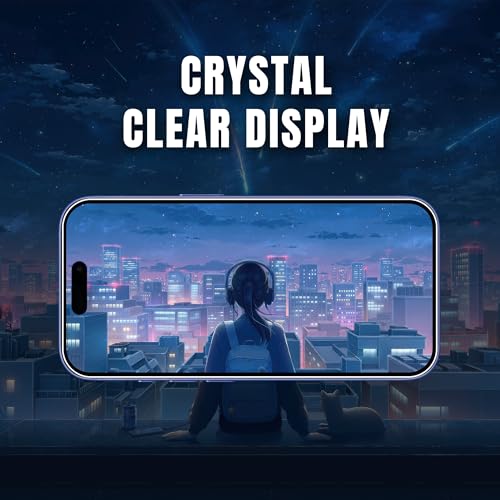 Image of Supershieldz Youtuber's Choice Series Tempered Glass Screen Protector Guard for iPhone 15 /16 - 2 Pack