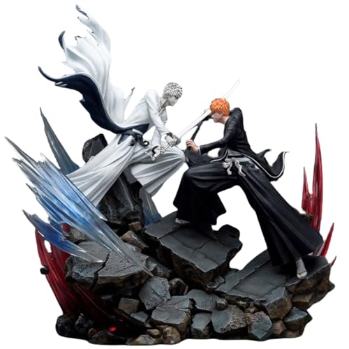 HiPlay HEX Collectibles 境界 BLEACH 黒崎一護vs虚白 対戦版 EDS004 1/6スケール プラスチック製 塗装済み完成品フィギュアのサムネイル
