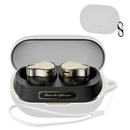 For SOUNDPEATS H3 ケース【LAZIRO】柔らかなシリカゲルのスポーツクールなデザイン 装着充電可能 衝撃吸収 防水 防塵 軽量 紛失防止用のフックを搭載した スリムソフト ケースカバー 落下防止 SOUNDPEATS H3 対応用 保護