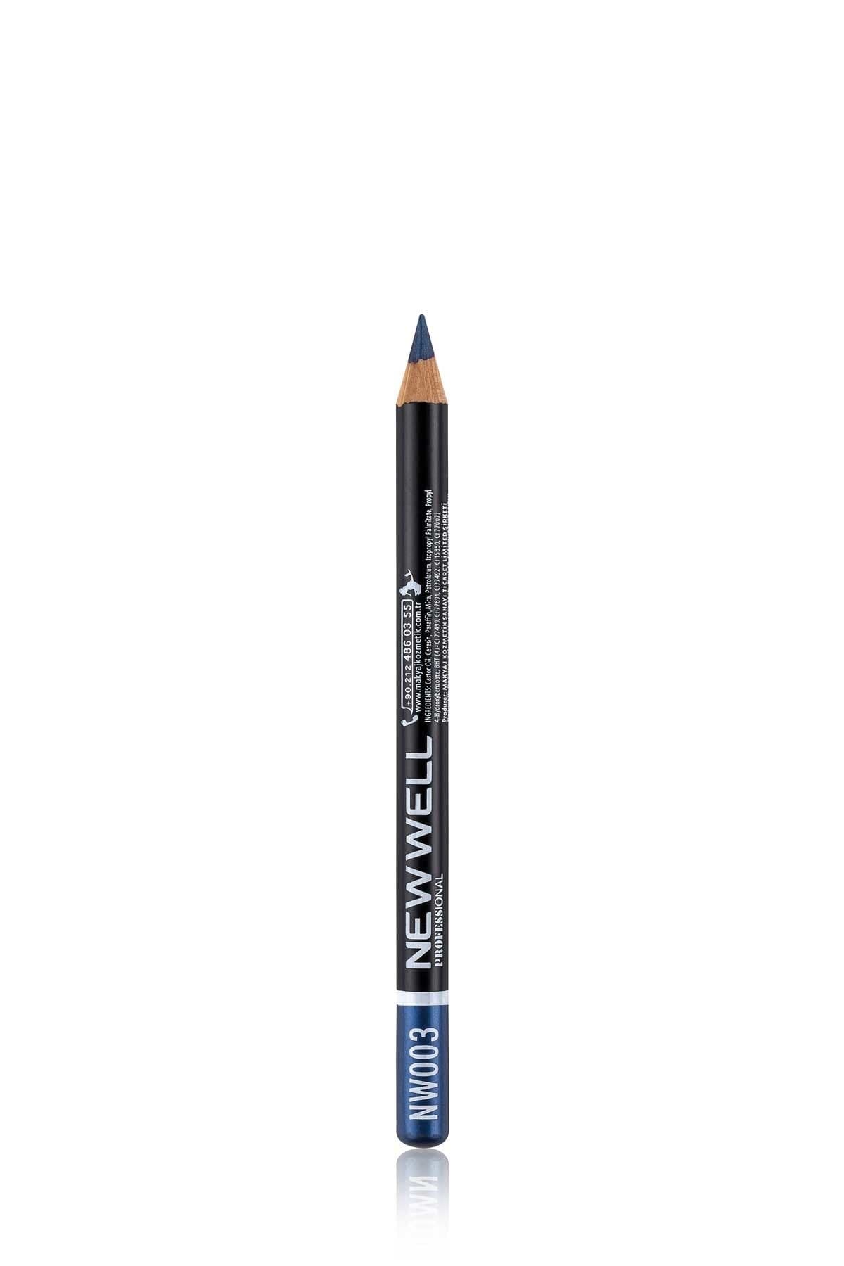 New Well Porcelain Make Up Eyelip Pencil 03, Göz Kalemi 0.04 g