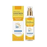 Scalp Spray & Hair Sunscreen Mist With SPF 30, SPF 30 Sunscreen Scalp and Hair Mist, Hair Scalps Protector Spray For Hiking Beach Running Non-Greasy (1)