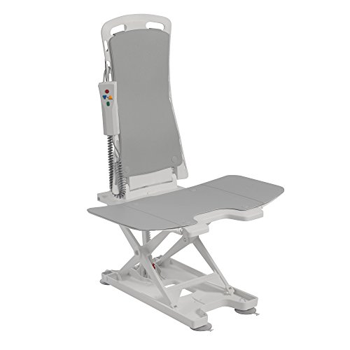 Drive Medical Bellavita Auto Bath Tub Chair Seat Lift, Grey