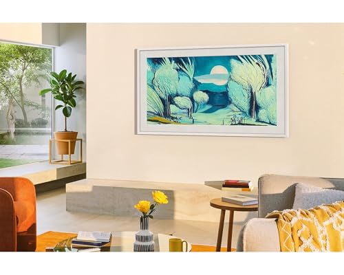 Samsung Het frame LS03F 4K QLED 43 inch (108 cm) UHD-tv, modern montuurdesign, NQ4 AI Gen2 processor, art mode, kunstmode, artistieke beeldkwaliteit, één verbindingskabel, Samsung Vision AI smart tv - Afbeelding 4