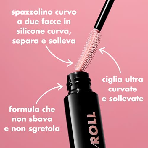 E.L.F. 83072 Lash 'N Roll Mascara, Curling Mascara For Visibly Lifted Lashes, Lifts & Separates Lashes. Long-Lasting Formula, Vegan & Cruelty-Free thumb #4