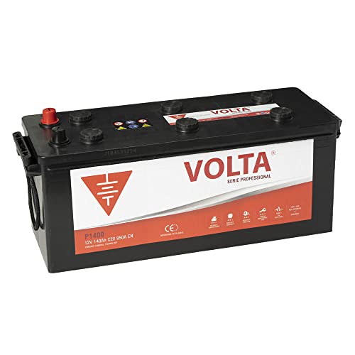 Bateria de Camión Professional 140Ah 950A - Borne +Izq - Medidas Largo 512 x Ancho 186 x Alto 219 mm con 2 años de Garantía - Fabricación Europea.