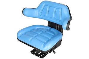 Grammer Style Vinyl Blue Seat Assembly for Ford 3000 Tractor Parts