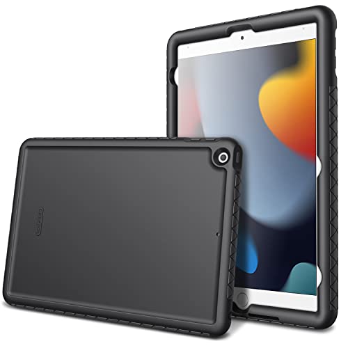 Fintie Funda de Silicona Compatible con iPad 10,2' 2021/2020/2019 (9.ª, 8.ª y 7.ª Generación) -...