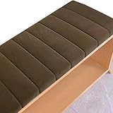 Tissu en velours Teddy : notre coussin de banc intérieur et extérieur est fabriqué à partir de velours Teddy de haute qualité qui offre une sensation douce mais structurée pour un confort amélioré. Ce matériau amélioré dispose de propriétés résistantes à l'eau et respectueuses des animaux de compagnie, protégeant efficacement contre les déversements et les dégâts liés aux animaux de compagnie. Parfait pour ajouter du style et du confort à votre espace de vie