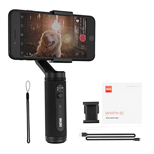 ZHIYUN Official Smooth Q2 モバイルジンバル スタビライザー 手持ち コンパクト 電動 手ブレ防止