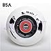 JCCHT 72mm/76mm/80mm 85A Inline Skate Wheels, Indoor Outdoor Roller Skate Wheels Replacement 8 Pack with Bearings,White,76mm