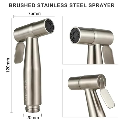 Pistolet de douche pour WC contre les irritations de la peau - 6