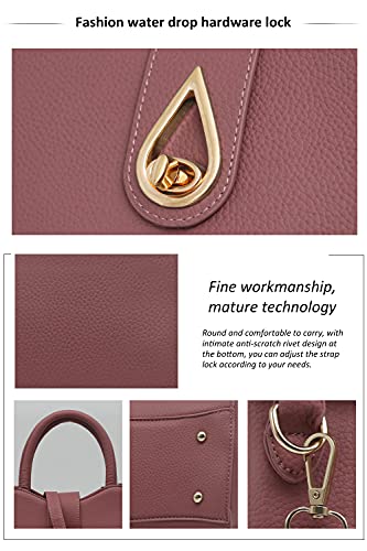 Bolso Satchel de Cuero PU para Mujer con Asa Superior miniatura 5