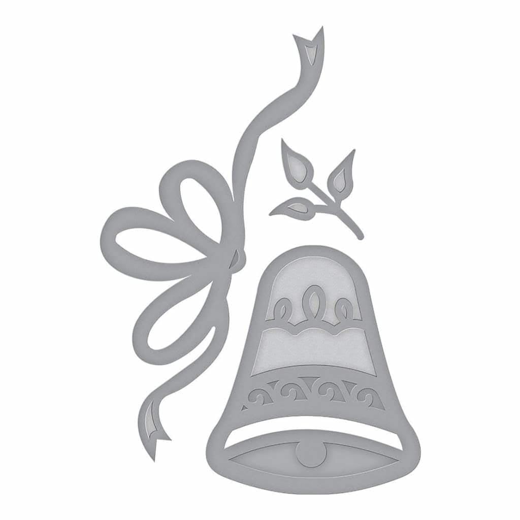 Spellbinders Holiday Bell D-Lites Die, Brown