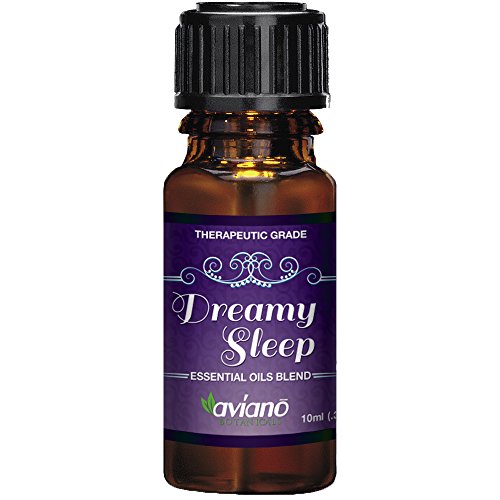 Dreamy Sleep Synergy Essential Oil Blend for Good Night - 100% Pure & Premium Essential Oil Blend By Aviano Botanicals