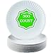 Perfect Stix Paper Plate 6-300 6 Paper Plates White (Pack of 300)
