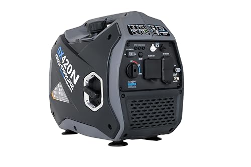 Pulsar 4,200W Portable Gas-Powered Quiet Inverter...