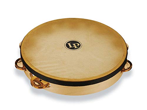 Latin Percussion Pro 10 tamburynów, brązu, jednorzędowa (LP383-BZ)