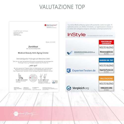 Crema Medical Beauty all'acido ialuronico da 100