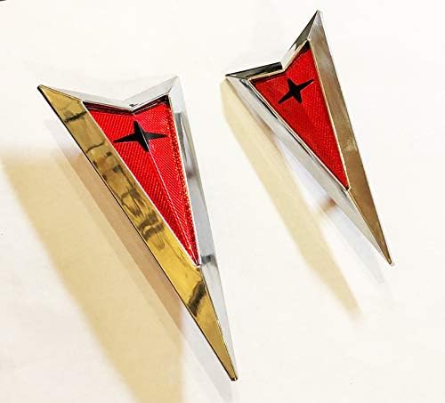 Pontiac G6 GXP Front/Rear Arrowhead Emblems Kit