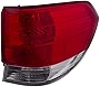 HEADLIGHTSDEPOT Tail Light Compatible with Honda Odyssey 08-10 Includes Right Passenger Side Tail Light