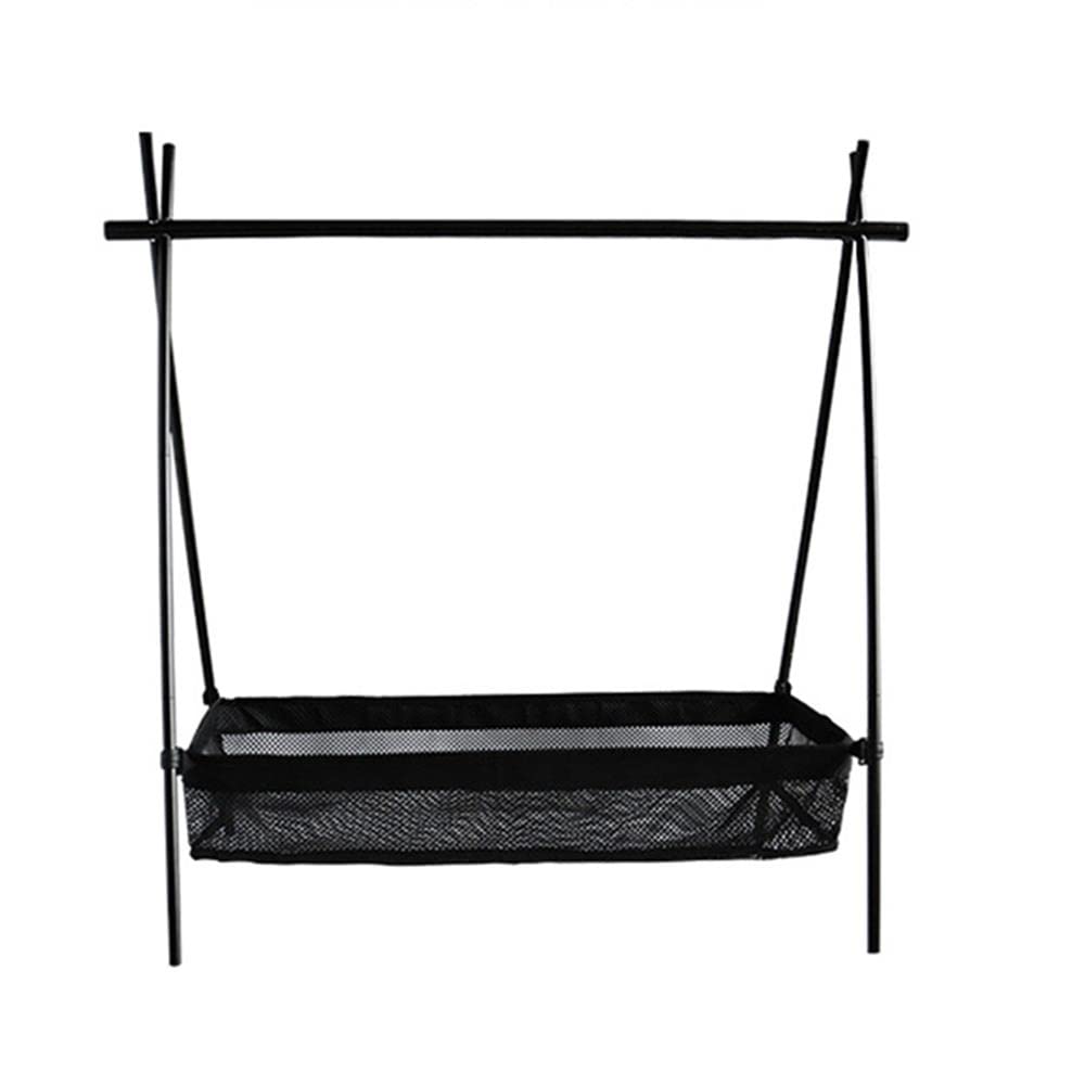 Sac De Rangement Sous Bureau Noir – 67x40x14 Cm, Charge 10 Kg, Pour Camping, Organisation - 10