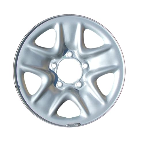 18 inch Steel Wheel Rim for 07-21 Toyota Tundra (5-Spoke Design) - Silver Reman Factory Steel Wheel